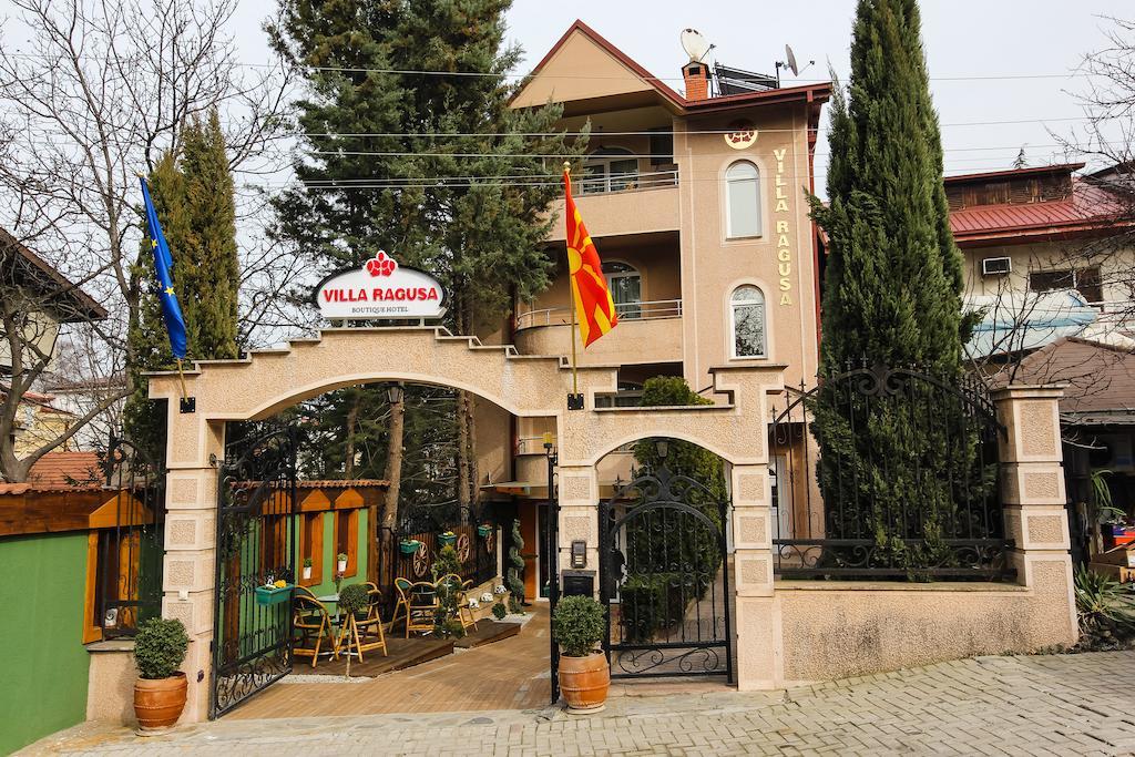 Hotel Villa Ragusa Скопье Экстерьер фото